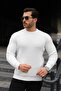 Men's crewneck knitted sweater