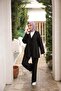 طقم مزدوج - أسود - 3