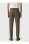 Özmarka New Season Brown Regular Fit 100% Linen Men's Trousers - 4
