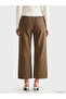 Women's culotte fit jean pants - 4