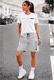 T-Shirt Shorts 2-Piece Combination Thin Summer Sweat-Absorbing Thin Balance Printed Women's / Men's Unisex Model