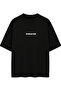 Car Drawing Printed Black Relaxed Fit Unisex T-Shirt - 3