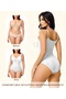 Shapewear Bodysuits for Women Tummy Control Body Suits Thong Body Shaper Going Out Tank Tops | Bust Support Thong Snap Adjustable Strap Tummy Control Going Out for All-Day Comfort, White - 4