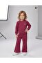 Girl's Seasonal Kangaroo Pocket 2-Strap Top and Bottom Tracksuit Set for Ages 2-3-4-5-6 - 3