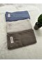 Hijab Plain Cotton Crash Shawl Set of 3 (Blue - Milk - Clay) - 2