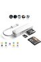 SD Card Reader for iPhone, Lightning Memory SD Card Reader Adapter Plug and Play High-Speed XD Pictu - 2