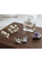Silver Color Shiny Baguette Stone Tarnish Resistant Steel Earrings