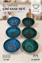 6 Piece Tile Bowl Set 8 cm Colorful Snack Bowl Sauce Bowl Breakfast Turkish Delight Bowl - 3