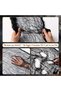 (eb153)4.6M Extra Large Black Coarse Gauze Halloween Creepy Cloth, Spooky Torn Mesh Net Decor, Haunted House Porch Door Yard Wall Hanging Horror Decoration, DIY Scary Halloween Party Decor Supplies - 7