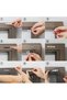 Insect-proof window screen stickers – 24 self-adhesive sealing stickers – no cutting required – non-magnetic insect-proof window film - 4