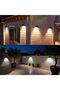 2-Pack Solar Fence Lights, 2 Modes: Warm White/Cool White. Outdoor Waterproof LED Solar Wall Lights Suitable for Deck, Steps, Patio, Garden. - 4
