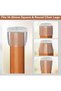 Chair leg protectors, clear chair covers, felt chair cushions, floor mats for hardwood and tile floors, 16-piece pack - 2