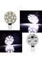 10 G4 LED bulbs, DC 12V, non-dimmable, white, 6000K, 20W, suitable for halogen lamps in kitchens, campervans, RVs, trailers, boats, etc. - 5