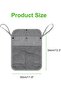 Stroller Organizer Bag Set of 2 – Buggy Organizer, Changing Bag & Stroller Storage Bag, Baby Stroller Bag (Black and Grey) - 4