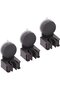 3 Pieces Broom Holder - Suction Cup - Broom Hanging System - Wall Organizer - Tool Holder - Bathroom Accessories - for mops / brooms / garden tools - 2