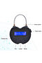 Two smart timer locks with LCD display, USB charging, temporary timer, padlock, travel electronic timer, black. - 5
