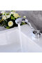 Chrome-plated bathroom sink faucet, single-handle mixer faucet, single-handle basin mixer faucet, bathroom faucet - 3
