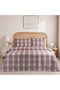 Soffice 100% Cotton Single Pique Set Brown/Powder 160X230 Brown/Powder