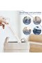 Mini portable cool mist humidifier, USB interface, silent design, adjustable length, suitable for travel, home and office use. - 2