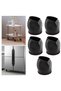 A set of 5 caster clamps, sliding chair leg covers, table and chair leg covers, and wheel protectors.