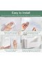 2-Pack Wall Organizer Boxes for Kitchen Cabinets and Bathroom Drawers - 3