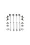 Four 150N gas springs, hydraulic furniture springs, original kitchen cabinet door air shock absorbers, pneumatic arms for lifting cabinet doors.