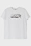 See You at the Singularity Printed Minimalist White T-Shirt