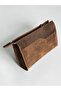 100% Genuine Crazy Cowhide Leather (Handbag, Wallet, Glasses Case, Keychain) Set Stylish and Minimalist - 4