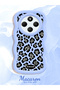 Redmi 14C 4G/5G Compatible Wavy Frame Leopard Print High Quality Silicone Phone Case