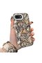 iPhone 16E Compatible Hard Acrylic Back Silicone Edge Lens Protection Case