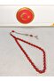 Beige Cut Fire Amber Prayers Beads - 3