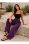 Women's High Waist Skirt Model Soft Comfortable Fit Wide Leg Pants - 4
