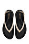 Women's Cream Leather Sandals with Back Buckle and Flip-Flop Design 26Sfd550918 - 4