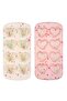 Two-piece heart-shaped silicone ice cream molds are easy to remove from the mold.