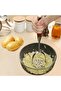 Stainless steel potato masher with wooden handle - ideal for mashing - 1 piece - durable - 5