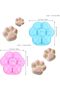 Cat paw silicone candy molds, suitable for candy, chocolate, and cake decorations, 2-pack. - 2