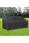Waterproof Windproof Oxford Cloth Double Garden Bench Cover (134x66x89cm), UV-Resistant Outdoor Furniture Protector - 5
