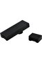 Two Black Barrel Bolt Latches 3.9-Inch Aluminum Alloy Sliding Doors Barns Sheds - 4