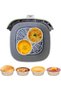 4 air fryer cake molds, 11cm air fryer egg molds, air fryer muffin molds, air fryer accessories, reusable. - 2