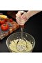 Stainless steel potato masher with wooden handle - ideal for mashing - 1 piece - durable - 3