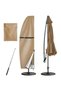 Oxford cantilever parasol cover, made of waterproof, UV-resistant, and weatherproof Oxford cloth, with storage bag, for outdoor locations such as...