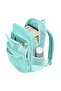 Highly durable mesh backpack with a transparent design, suitable for swimming, beach, sports, work, and travel (green). - 3