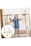 Y-Shape M10 Threaded Spindle Pressure Screws & Bolts with Anti-slip Feet for Baby Safety & Pet Doors - 4