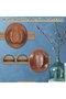 4-Piece Wall-Mounted Metal Cowboy Hat Rack Set (black), Western retro hat hanging hooks. - 5