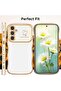 Phone case for Samsung Galaxy A54 5G, cute wavy-edged design, ultra-thin electroplated shockproof silicone protective case, white. - 2