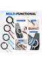 Phone holder for bicycle and scooter, waterproof and magnetic hook - 4