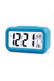 3-Pack Desktop Digital Alarm Clocks with Backlight & Snooze (white, battery powered). - 5