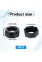 4-Piece Car Phone Holder Spares Fastening Nuts Replacing Screws 17mm Nut Ball-Fixing Adapter Head Bracket Ring DVR Charger - 4