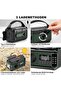 Suitable for Solar Radio 12000mAh AM/FM with Handwheel 2 Solar Panels USB Cable 3 Charging Methods SOS Alarm Flashlight Phone Charger Compass Port - 2
