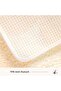 Cute bath mat, super soft and absorbent bath mat, non-slip and comfortable bath mat, bath mat, shower mat, bathroom rug, 40 x 60 cm (yellow flower) - 5